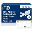 Kztrl Z Interfold 2 rteg H2 rendszer TORK Advanced Xpress Soft Multifold fehr (120399) #2