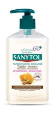 Antibakterilis folykony szappan 250ml Sanytol Tpll mandulatej #1