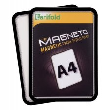 Mgneses tasak mgneses httal A4 Tarifold Magneto fekete #1